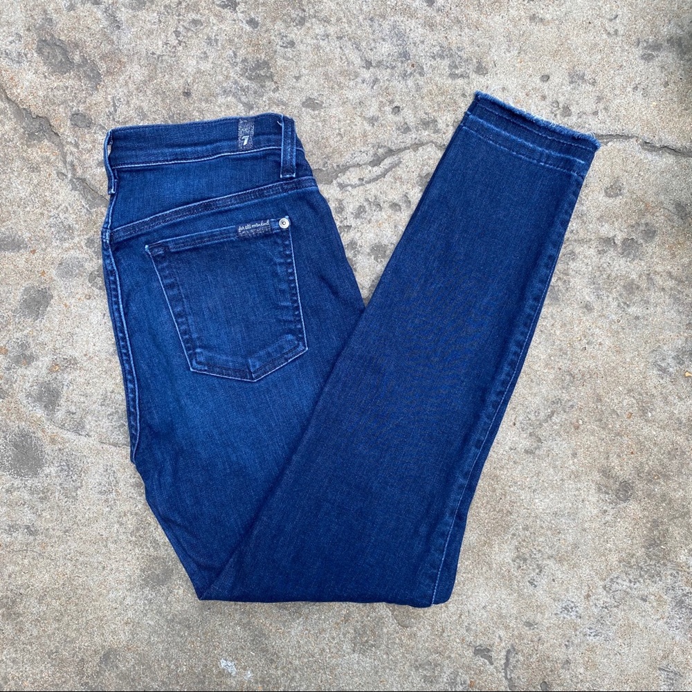 7 FOR ALL MANKIND High-Waist Ankle Gwenevere Jeans